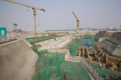 北京大興國際機場衛星航站樓全面復工，助力京津冀一體化發展